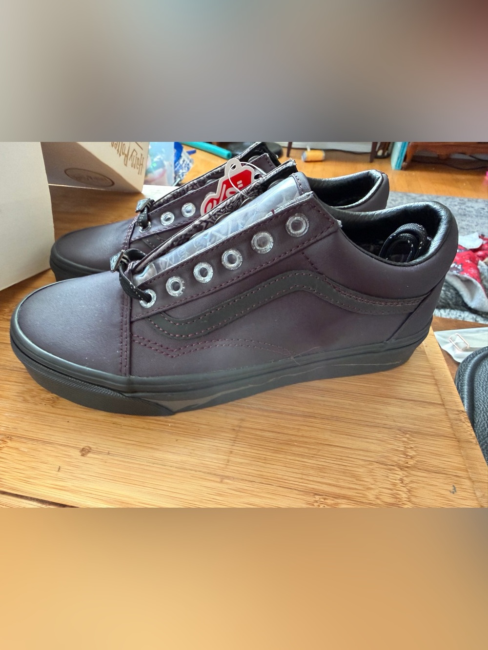 Harry Potter Old Skool Deathly Hallows Vans Women’s 6 BNWT